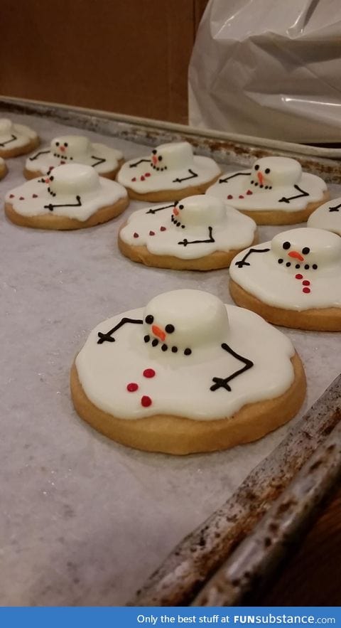 These cookies capture the unseasonably warm weather perfectly