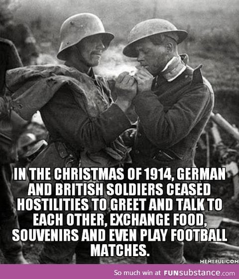 War is cruel. It makes you do things you don't want to against people you have no