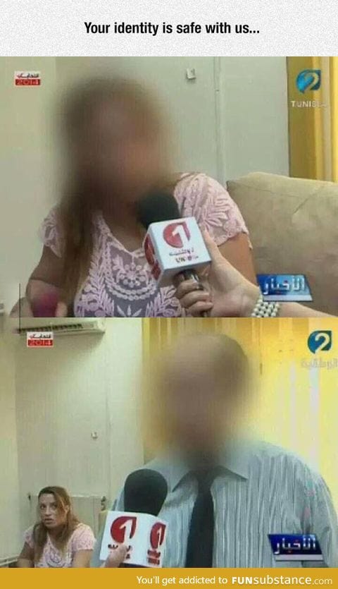 Don't Worry, No One Will See Your Face