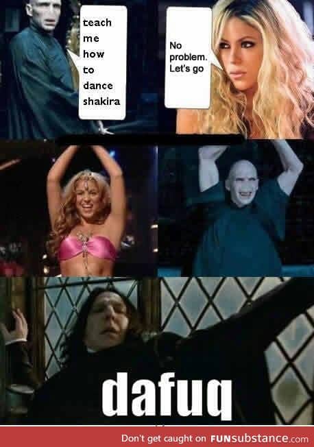 Voldermort's face lol x