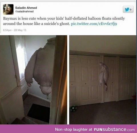 Balloon ghosts