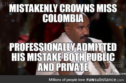 Steve Harvey! You da real MVP!