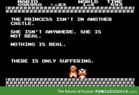 That got way too deep, way too fast