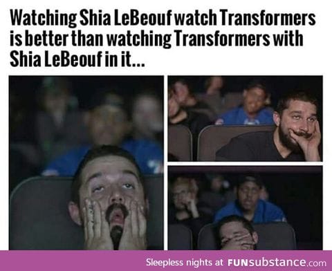 I'd still rather watch it with him