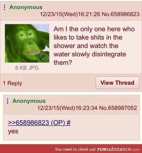 Anon asks a question
