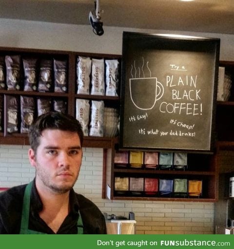 He is not allowed to make signs anymore