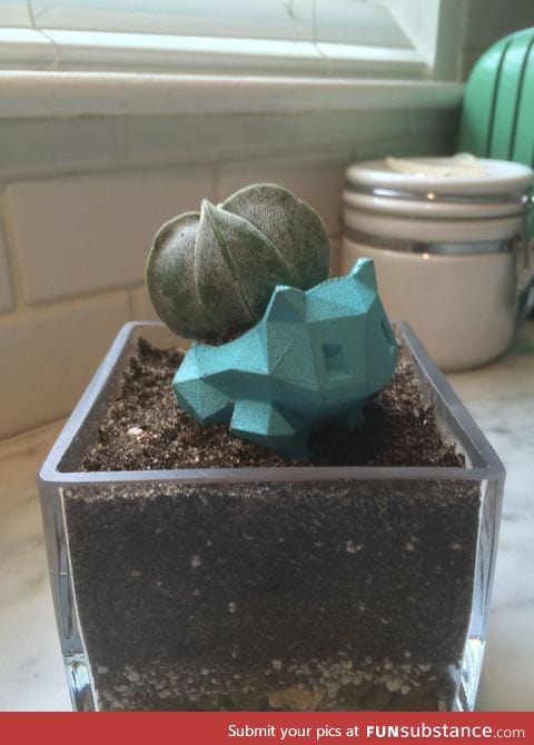 3d printed bulbasaur planter