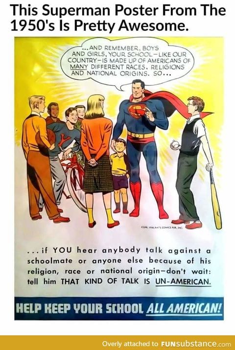 Superman in the 50s