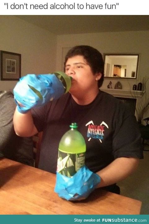 Edward Mountain Dew hands