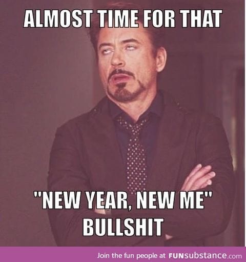 Brace yourself, New Year is coming