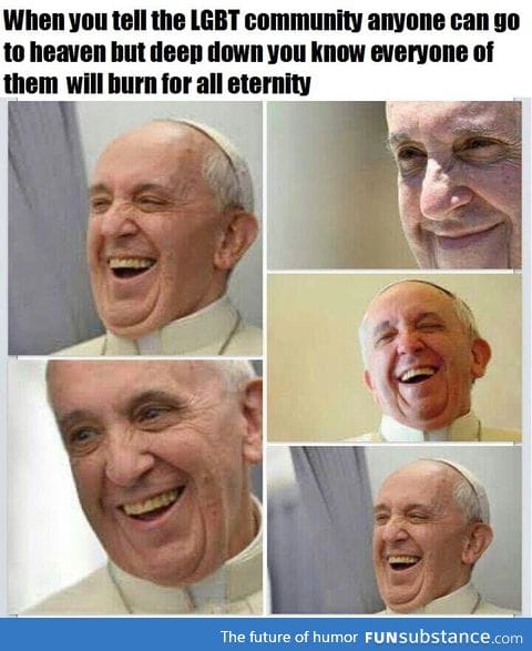It's only religion y u heff to be mad