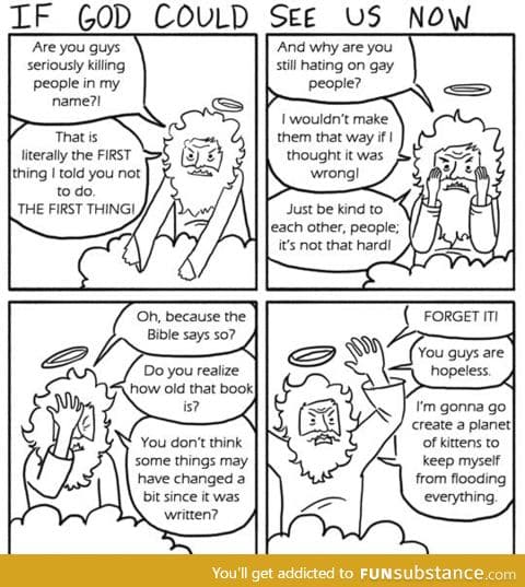 Poor god