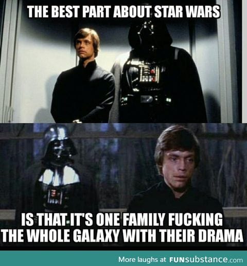 Keeping up with the Skywalkers *emo Kylo Ren approves*