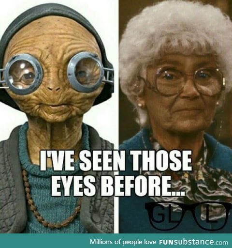 Finally I realize where I had seen her before