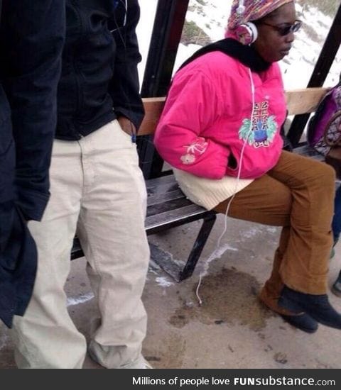 What is she listening to? Underground hip hop?