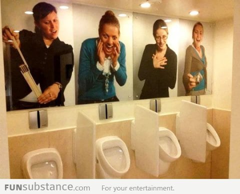 Awkward Restroom