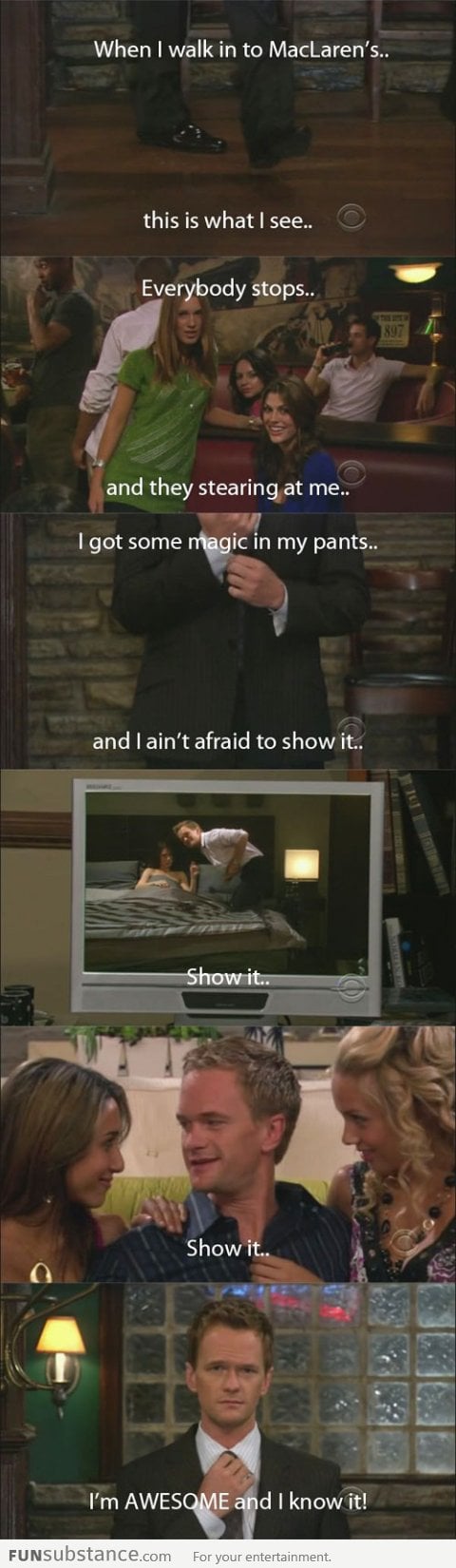 I ain't afraid to show it