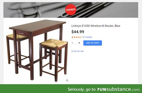 They're really getting fancy with these router designs