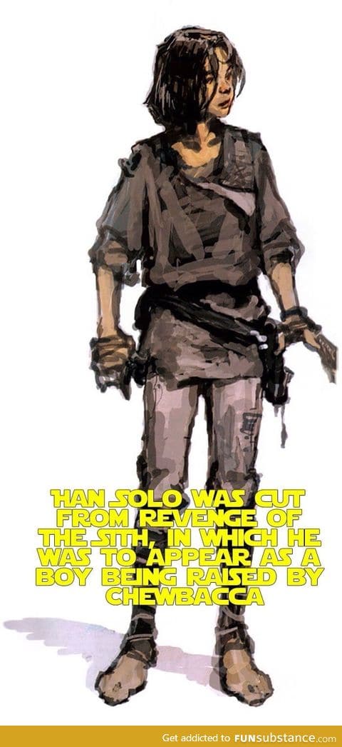 Fun fact about Han Solo