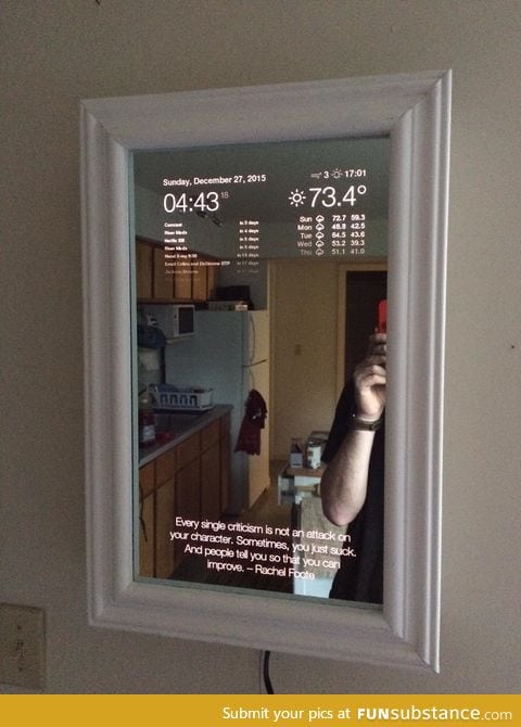 Magic mirror