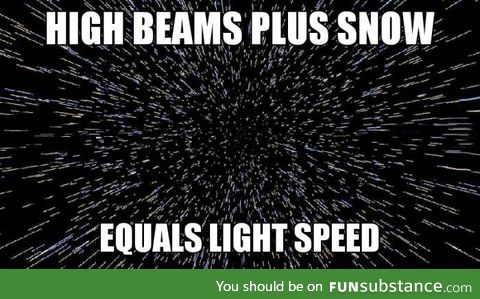 As a Canadian driving home on New Years