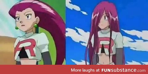 Jessie is way cuter with her hair let down and no make-up