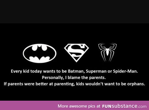 Blame the parents