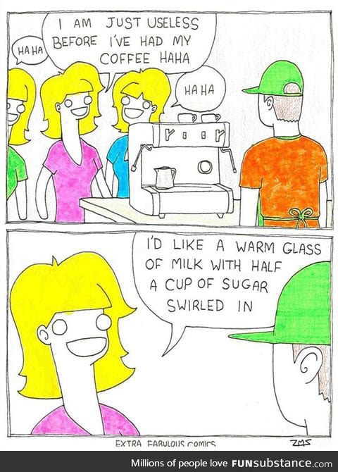 White girls be like