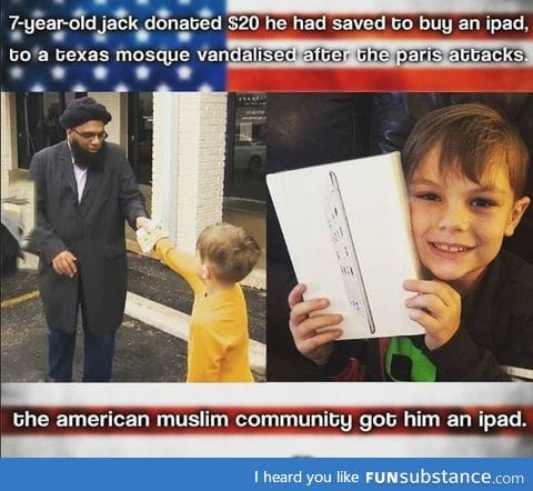 Faith in humanity restored