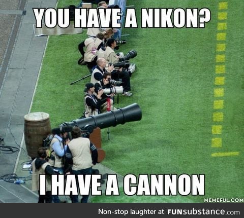 Now let's see who got the better shot