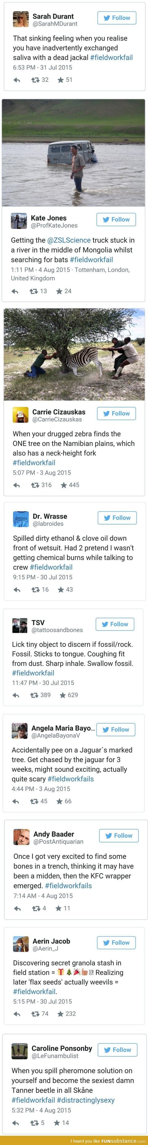 Field work fails 2