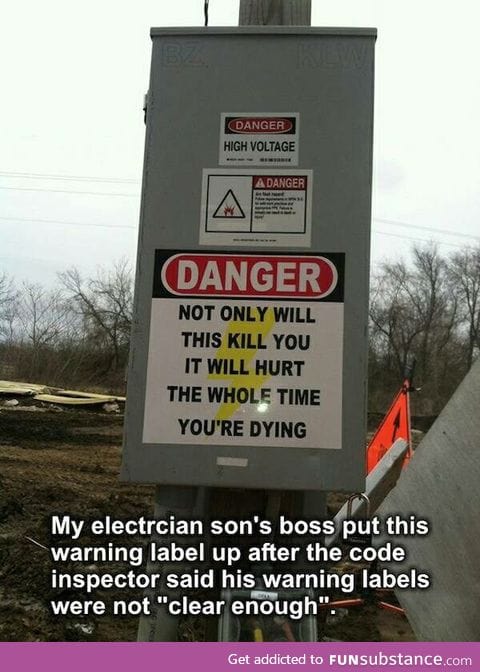 I hope that gets the point across