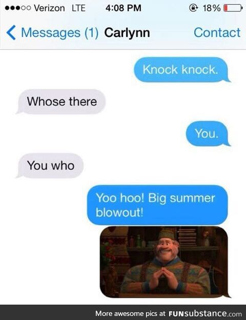 Whose there?