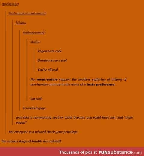 just gonna lay this on the vegeTABLE