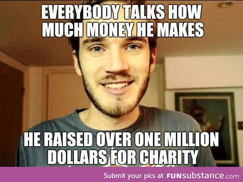 Good guy PewDiePie