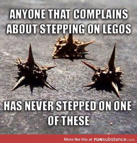 The pain! The horrible pain!