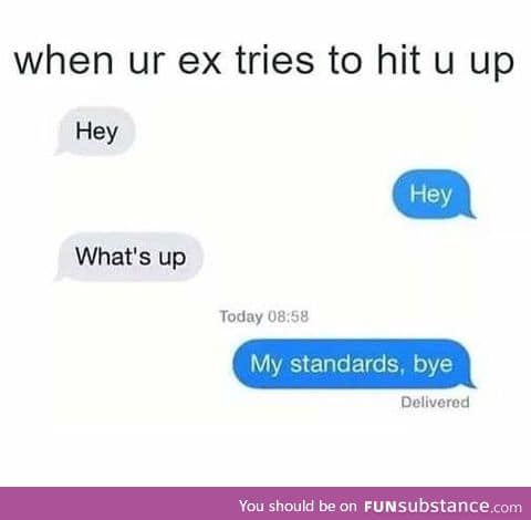 When your ex tries to get back with you