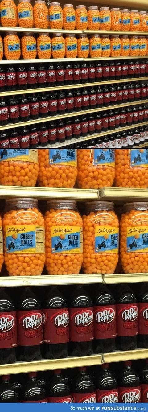 This is apparently an acceptable food aisle in Texas