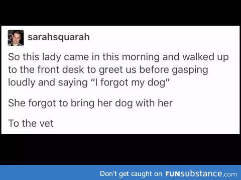 Ya know...Stuff happens