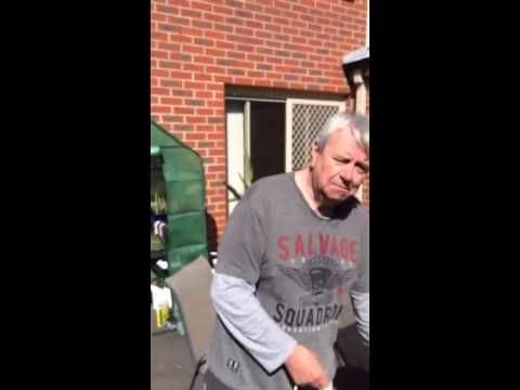 Scared dad