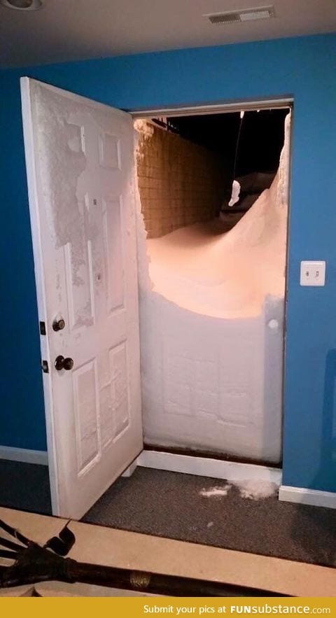 Current snowfall in Maryland