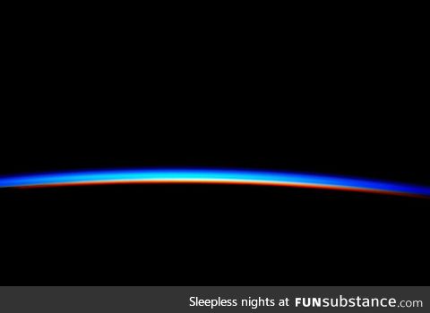 Sunrise on the ISS, from astronaut Scott Kelly