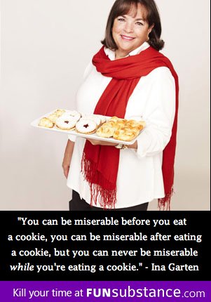 Eating cookies