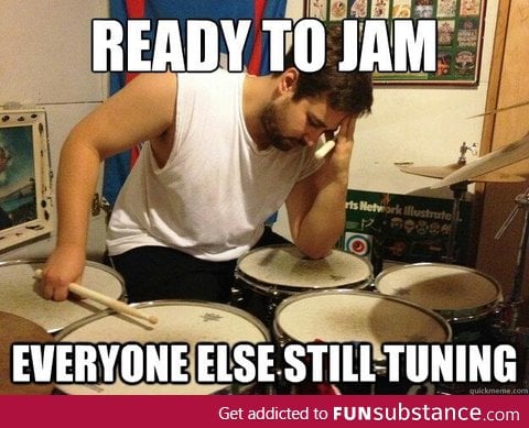 Drummer problems