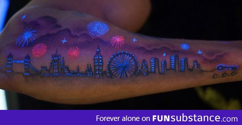 Awesome UV Tattoo