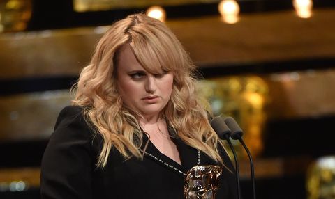 Rebel Wilson presenting Best Supporting Actor tonight at the BAFTA Awards