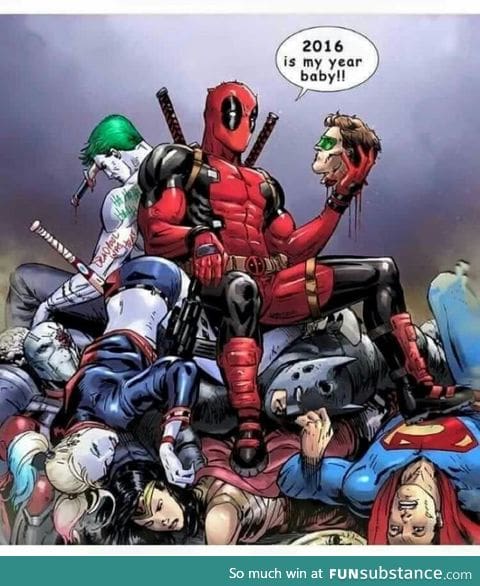 Deadpool be like. Who's the boss?