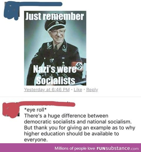 Good quip. I'm gonna start using it