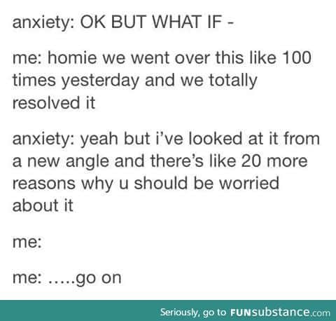 Anxiety sucks