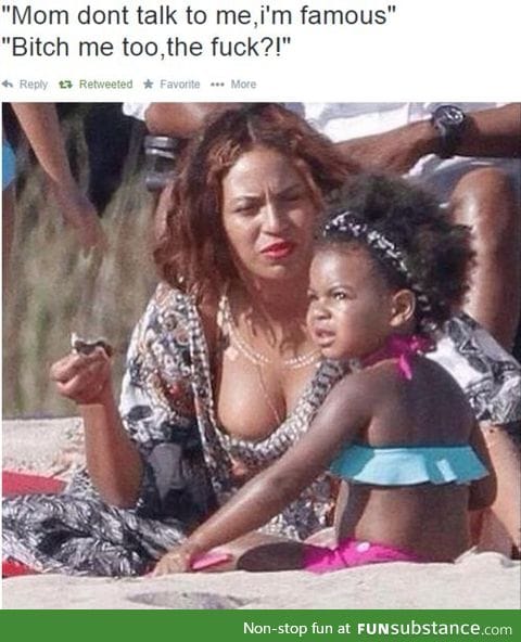 Beyonce's face tho